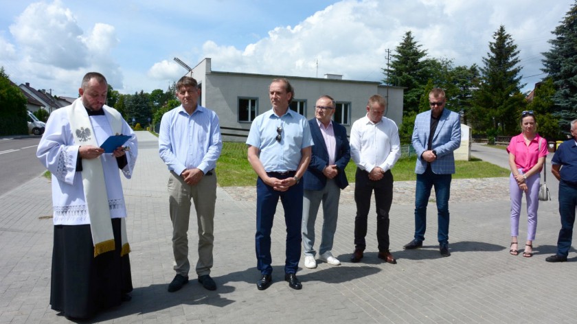 Powiatowe inwestycje drogowe w południowej części gminy Chojnice oficjalnie otwarte. Mamy tu połączenie trzech funduszy