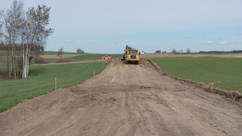 Do końca roku zakończy się budowa drugiego odcinka drogi z Lubni do Brus. Gmina ma na ten cel dofinansowanie