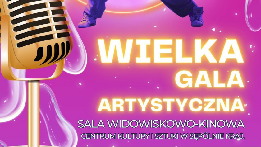 Centrum Kultury i Sztuki w Sępólnie Krajeńskim zaprasza dziś 18.06 na galę artystyczną podsumowującą sezon kulturalny