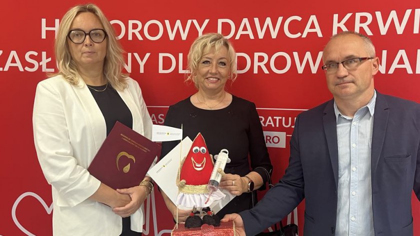 W Kościerzynie uroczyście otwarto dziś 21.06. nową siedzibę oddziału krwiodawstwa