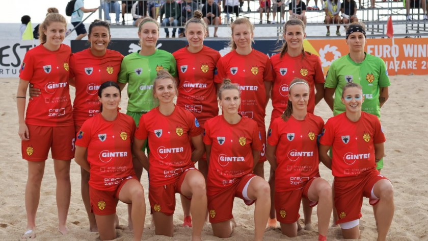 Red Devils Ladies Chojnice są już w ćwierćfinale Euro Winners Cup w Beach Soccerze w Portugalii