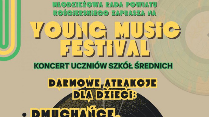 W Ogródku Jordanowskim w Kościerzynie odbędzie się dziś 14.06. koncert pod nazwą Young Music Festiwal