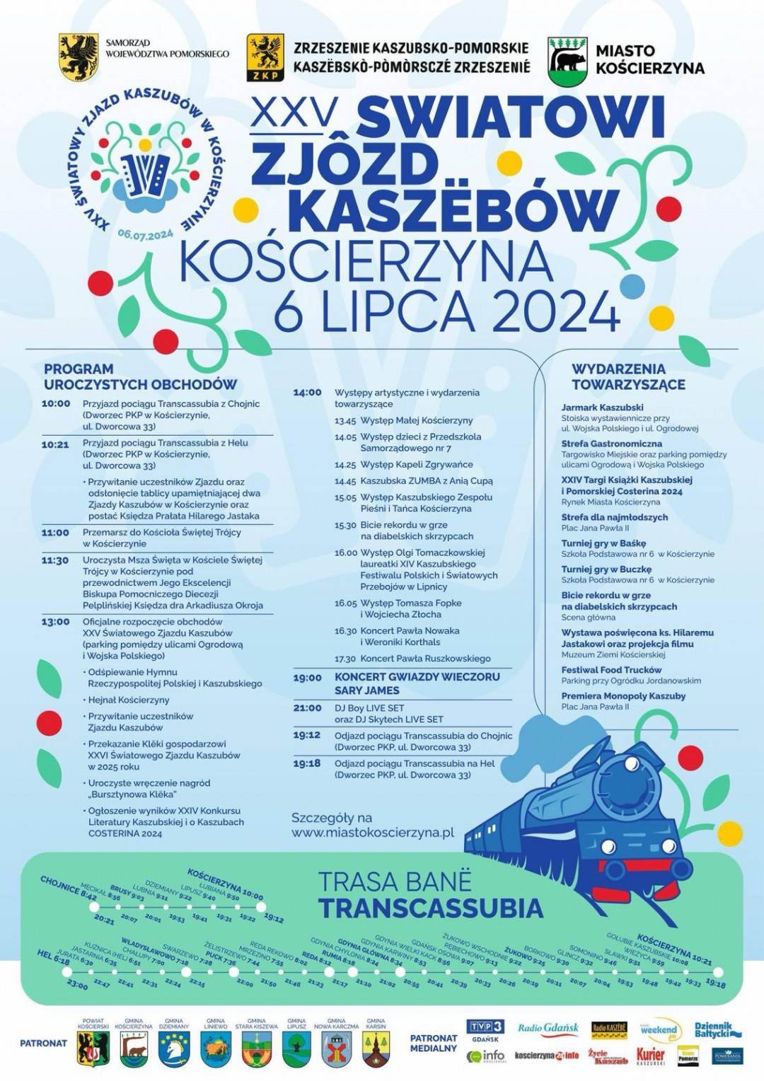 XXV Światowy Zjazd Kaszub&oacute;w w Kościerzynie. Posłuchaj relacji Weekend FM (RELACJE, FOTO, WIDEO)