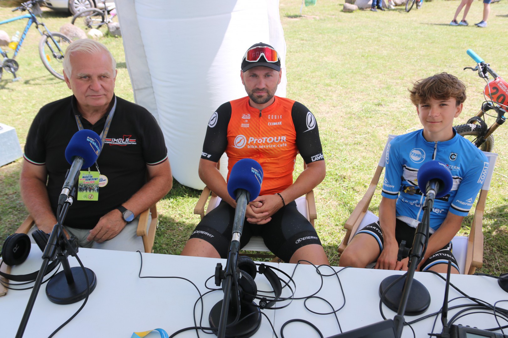 "Super klimat imprezy". Nadawaliśmy z Mądrzechowa. &Oacute;sma edycja Bytowskiego Maratonu Rowerowego MTB (RELACJA, FOTO)