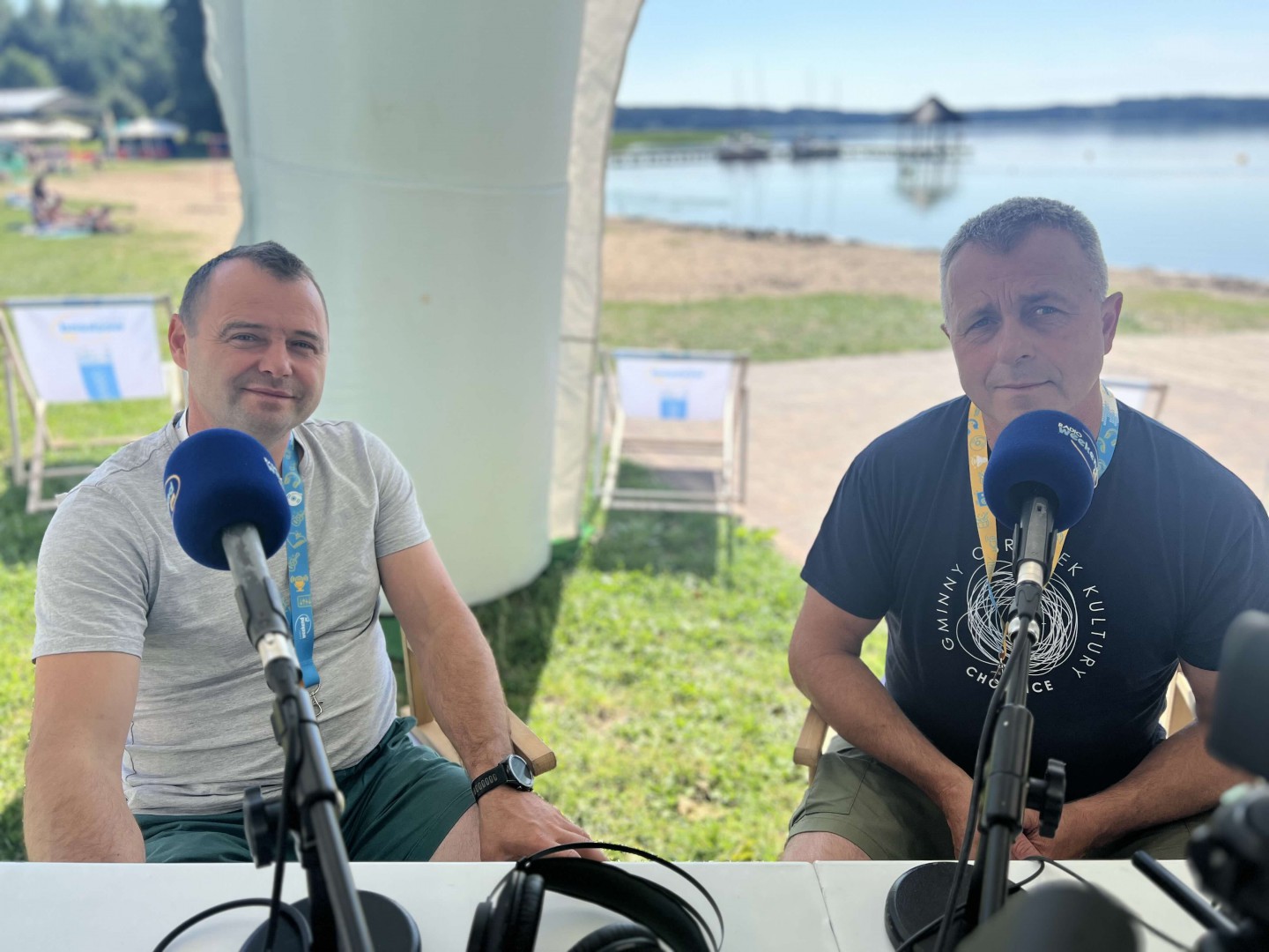 Dziś Święto Powiatu Chojnickiego. Nadajemy z plaży w Swornegaciach. Wieczorem zagra tu Varius Manx