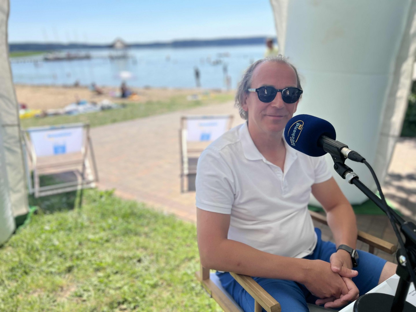 Dziś Święto Powiatu Chojnickiego. Nadajemy z plaży w Swornegaciach. Wieczorem zagra tu Varius Manx