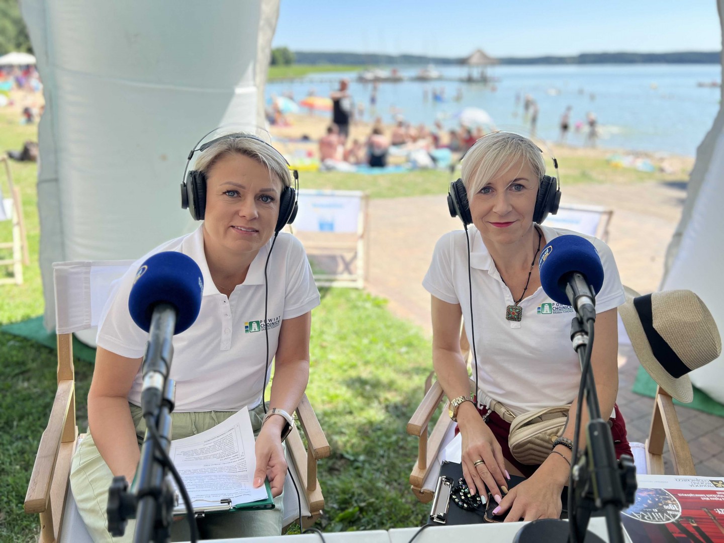 Dziś Święto Powiatu Chojnickiego. Nadajemy z plaży w Swornegaciach. Wieczorem zagra tu Varius Manx