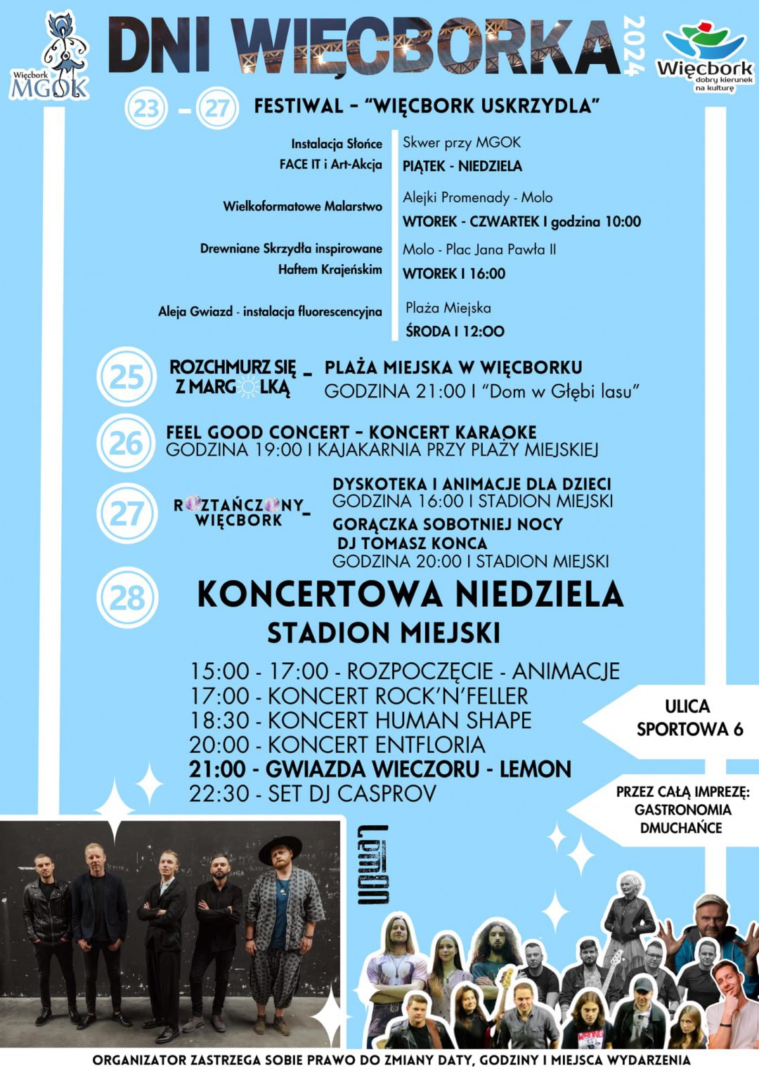 Rozpoczyna się kulminacyjny weekend tegorocznych Dni Więcborka