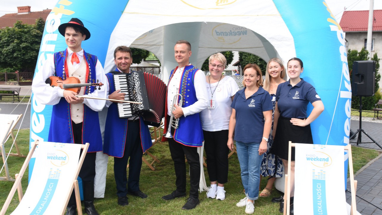 Weekend w Brusach. Nadajemy na żywo z centrum miasta, gdzie dziś (26.07) pierwsze koncerty w ramach Międzynarodowego Festiwalu Folkloru