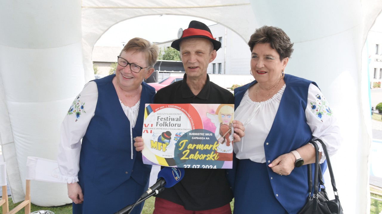 Weekend w Brusach. Nadajemy na żywo z centrum miasta, gdzie dziś (26.07) pierwsze koncerty w ramach Międzynarodowego Festiwalu Folkloru
