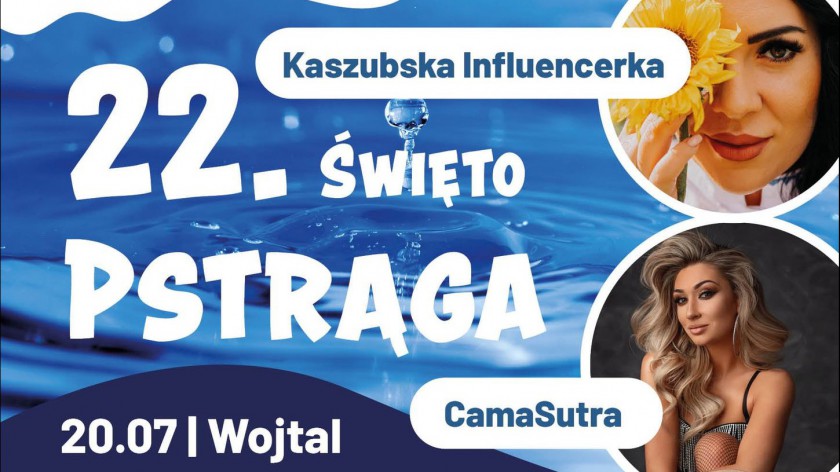 22. edycja Święta Pstrąga w Wojtalu, w gminie Czersk
