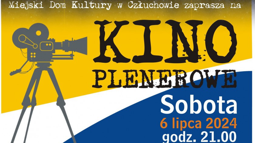 Dziś 6.07. bezpłatne kino plenerowe w człuchowskim parku