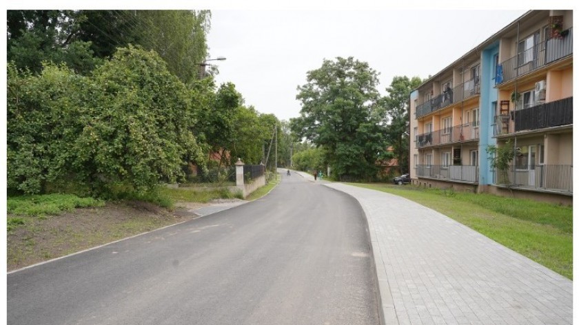 Zakończyła się przebudowa drogi w Komierowie w gminie Sępólno Krajeńskie