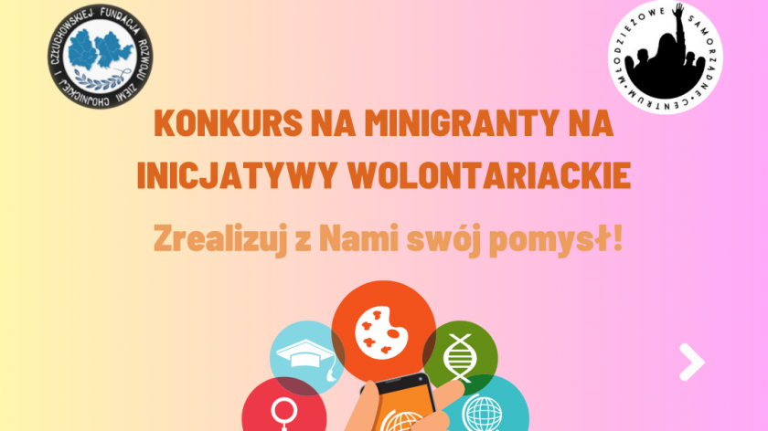 Fundacja Rozwoju Ziemi Chojnickiej i Człuchowskiej ogłosiła konkurs na minigranty na inicjatywy wolontariackie