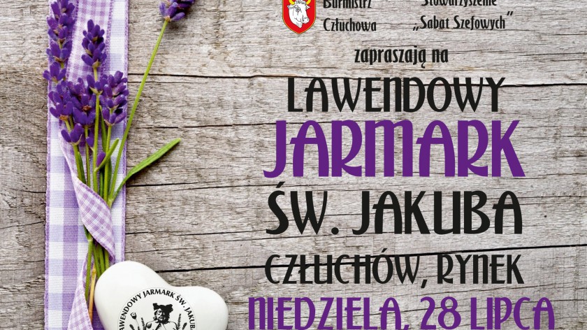 Jutro 28.07 w Człuchowie 12. edycja Jarmarku Lawendowego