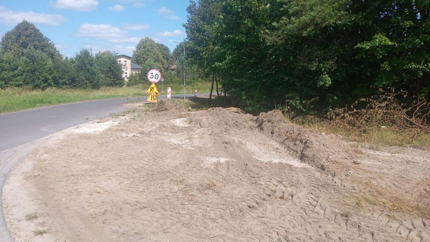 W Gostycynie w powiecie tucholskim ruszył pierwszy etap przebudowy ulicy Maratońskiej