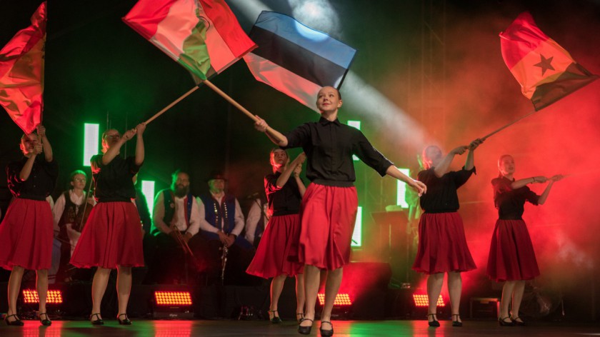 Finałowy koncert Międzynarodowego Festiwalu Folkloru w Brusach FOTO, RELACJA
