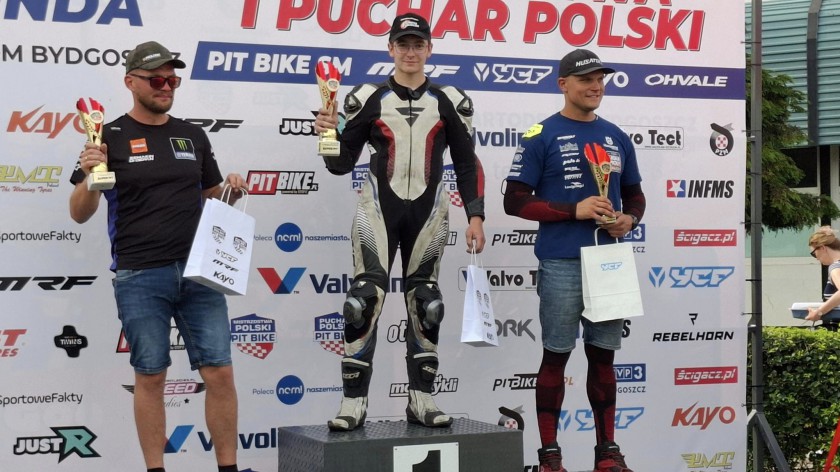 Nowi Riders Polnica zanotowali swój najlepszy start w Mistrzostwach Polski i Pucharze Polski Pit Bike SM FOTO