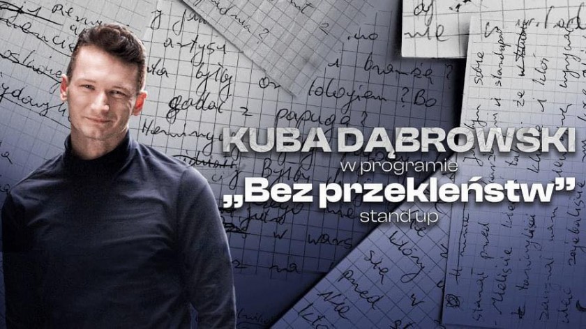 Miejsko-Gminny Ośrodek Kultury w Kamieniu Krajeńskim zaprasza dziś 06.07 na stand-up Kuby Dąbrowskiego