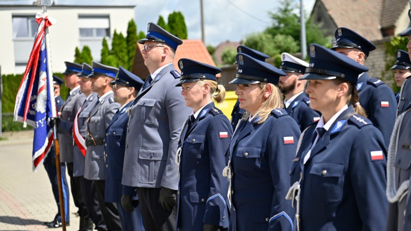 Policjanci z Komendy Powiatowej Policji w Bytowie uroczyście obchodzili wczoraj 29.07 swoje święto