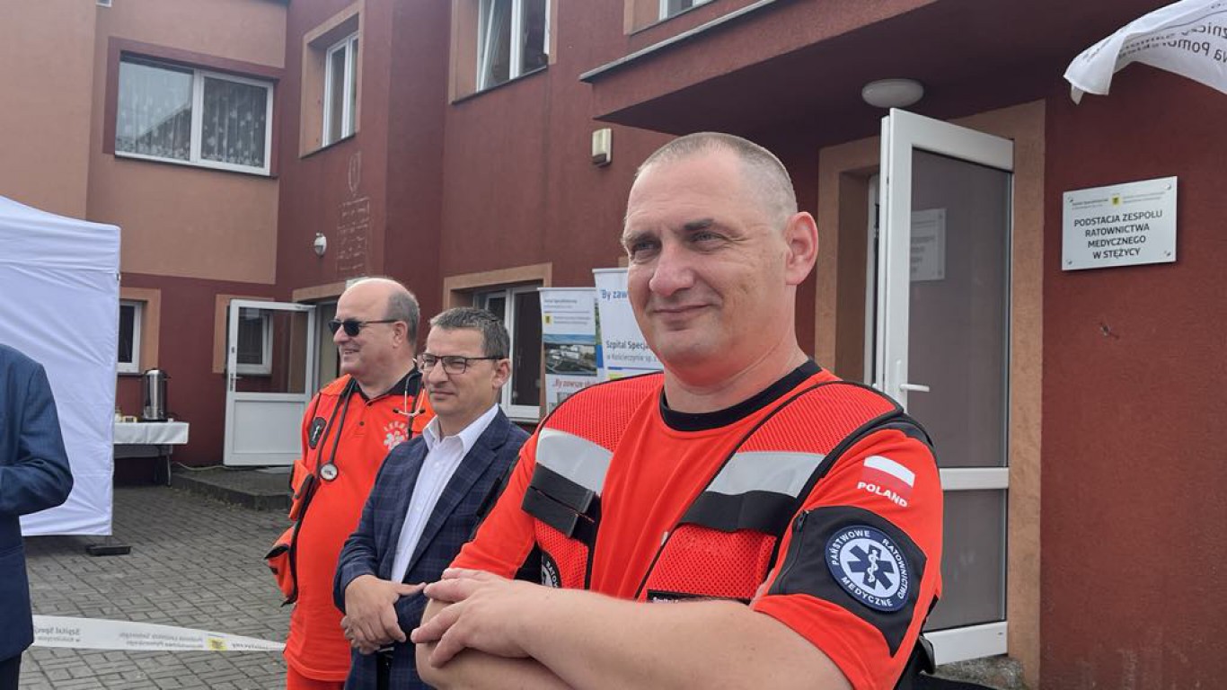 Pierwszy miesiąc działalności nowej Podstacji ZRM w Stężycy koło Kościerzyny był bardzo pracowity