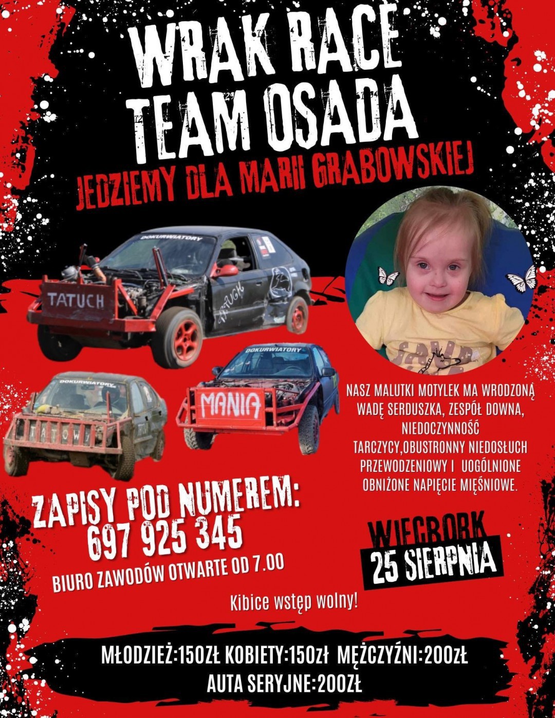 Po raz kolejny samochodowe wraki będą się ścigać w powiecie sępoleńskim. Tym razem w Więcborku