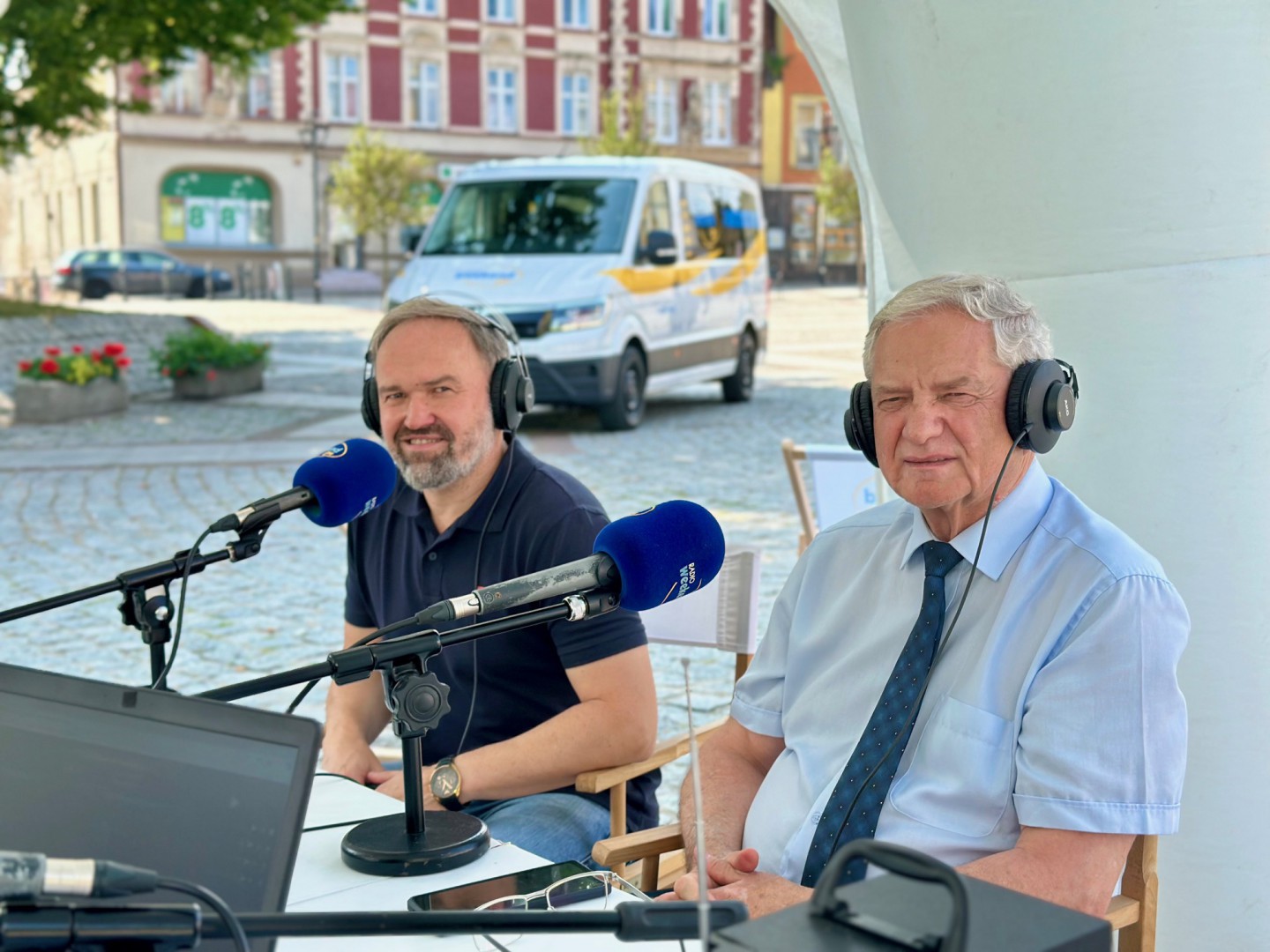 Nadajemy z Rynku w Człuchowie. Podsumowujemy wakacje i zapraszamy na Dni Powiatu Człuchowskiego (FOTO)
