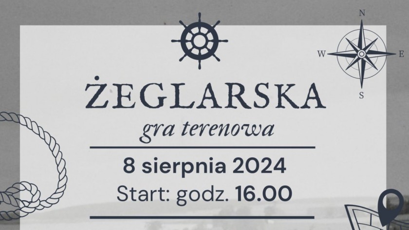 Żeglarska Gra Terenowa będzie pierwszą odsłoną Festiwalu Szant w Charzykowach. Do wykonania będą zadania żeglarskie