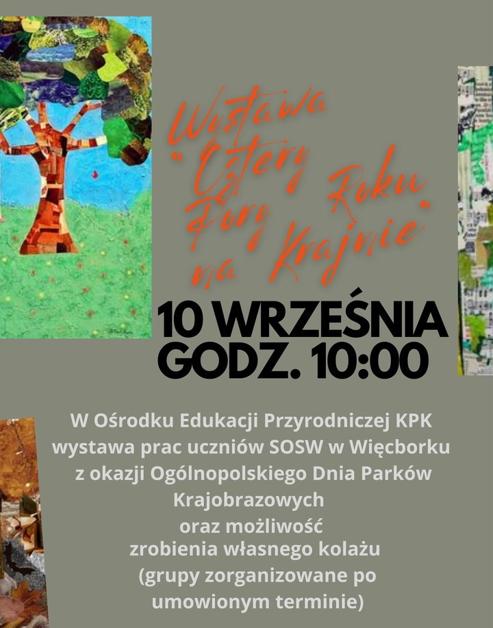 Wystawa prac plastycznych pt. "Cztery pory roku na Krajnie"