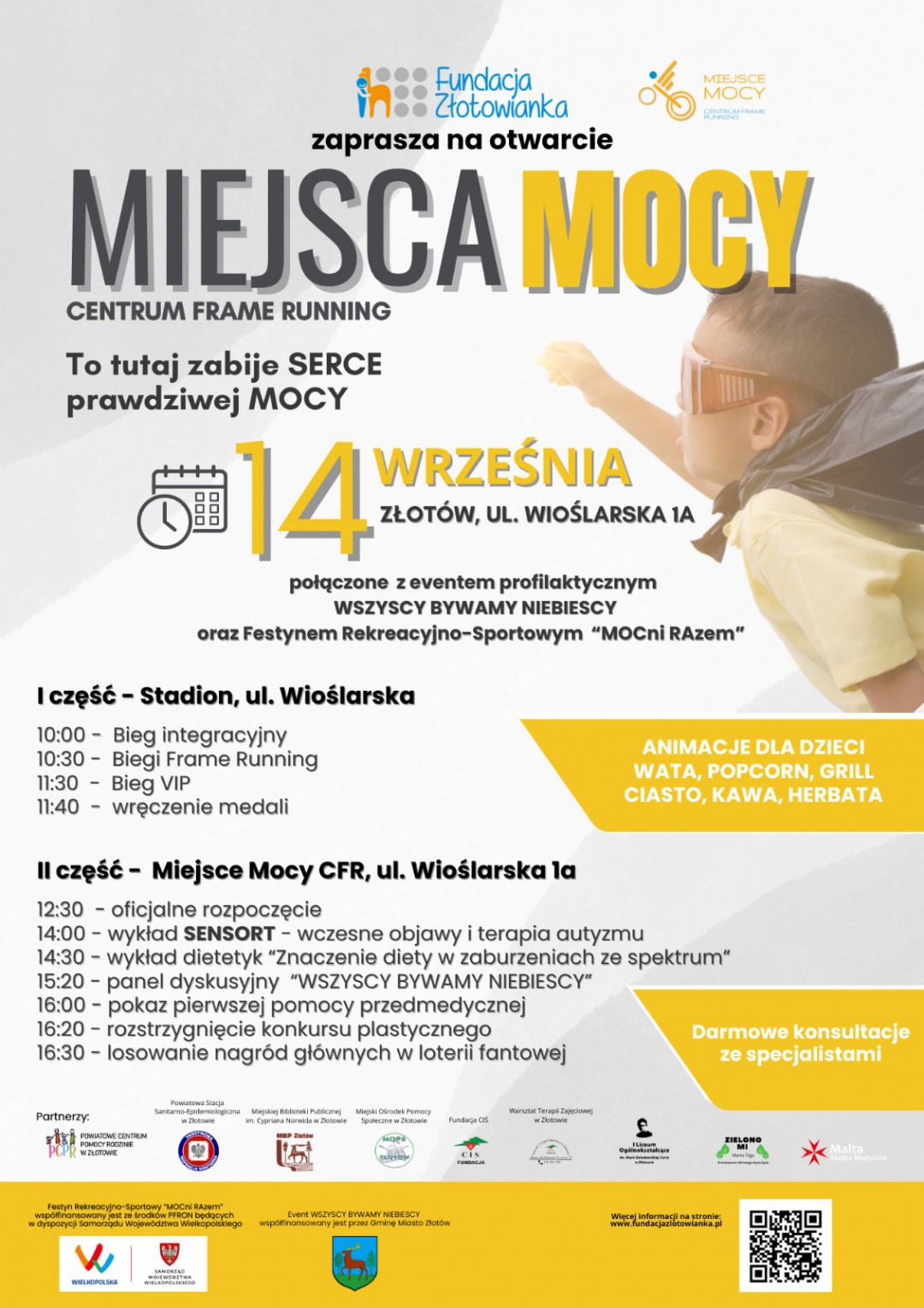 W Złotowie w sobotę (14.09) otworzy się Miejsce Mocy. To będzie Centrum Frame Runningu
