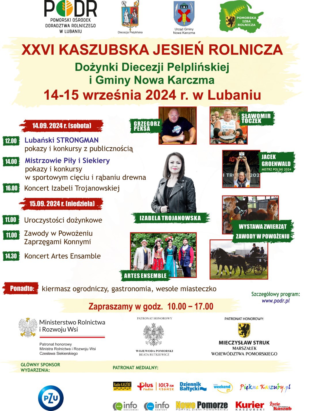 W Lubaniu, w gminie Nowa Karczma dziś i jutro (14. - 15.09.) Kaszubska Jesień Rolnicza