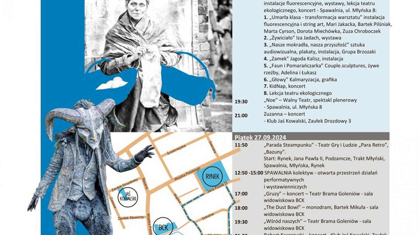 Jutro (26.09.) rozpocznie się wielkie święto teatru w Bytowie. Odbędzie się tu BytOFFsky Festival