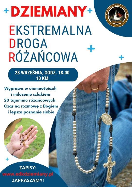 W Dziemianach w powiecie kościerskim dziś (28.09) Ekstremalna Droga R&oacute;żańcowa