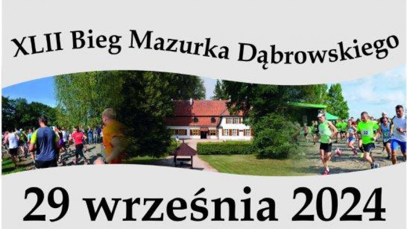 Jutro 29.09 w Muzeum Hymnu Narodowego w Będominie Bieg Mazurka Dąbrowskiego