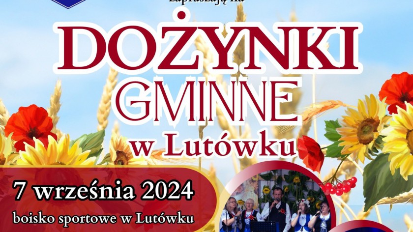 Sołectwo Lutówko będzie dziś 7.09 gospodarzem dożynek gminy Sępólno Krajeńskie