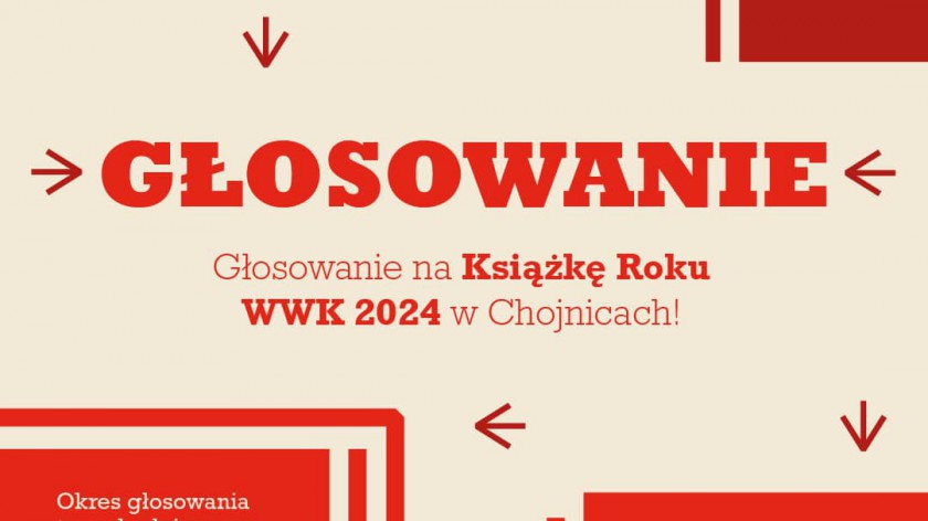 Trwa internetowe głosowanie w plebiscycie na Książkę Roku 2024