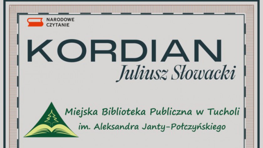 Kordian w Tucholi. Kolejna edycja Narodowego Czytania