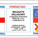   | Władze powiatu sępoleńskiego uruchomiły magazyn darów dla powodzian