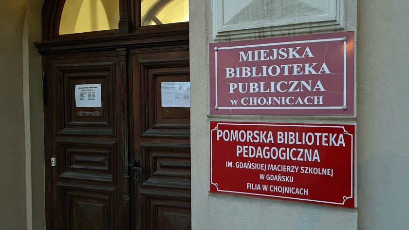 Wykład o etyce Immanuela Kanta w Miejskiej Bibliotece Publicznej w Chojnicach