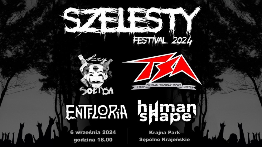 Dzisiaj 6.09 w Sępólnie Krajeńskim rusza reaktywowany po wielu latach festiwal Szelesty