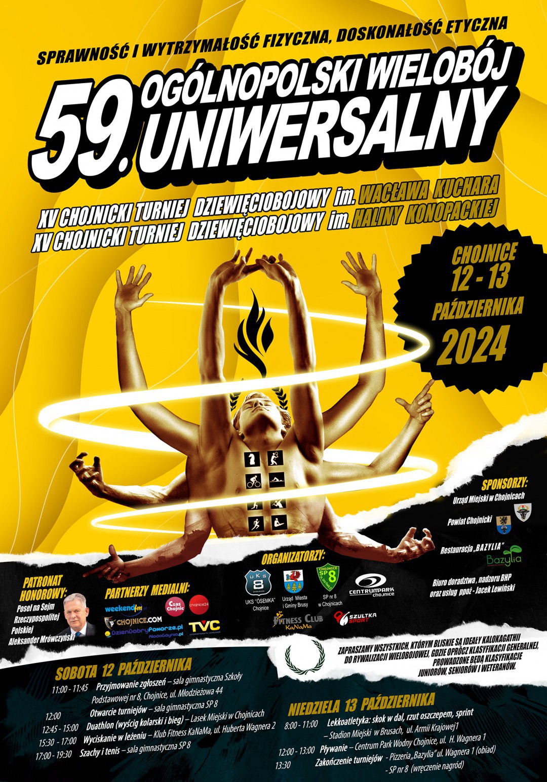Wieloboiści na start! W weekend (12-13.10.) w Chojnicach i okolicach 15. edycja turniej&oacute;w dziewięciobojowych