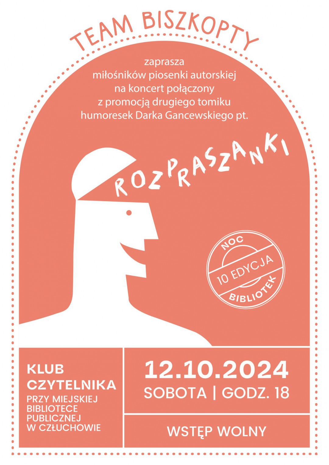 W sobotę (12.10.) Noc Bibliotek w Człuchowie. Na część wydarzeń obowiązują zapisy