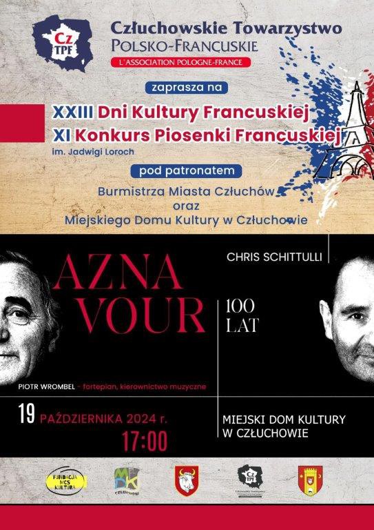Dni Kultury Francuskiej odbędą się w sobotę (19.10) w Człuchowie