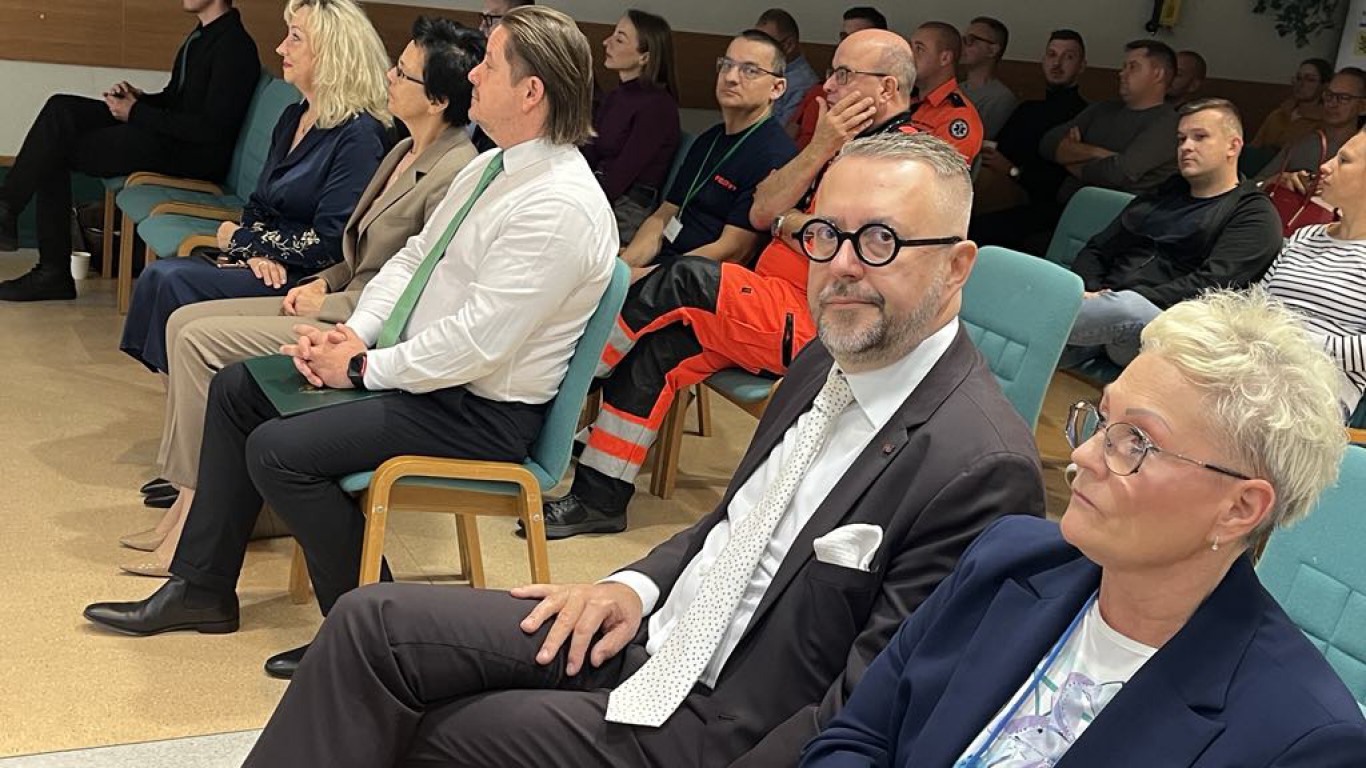 W Szpitalu Specjalistycznym w Kościerzynie odbywa się dziś konferencja o ratownictwie medycznym