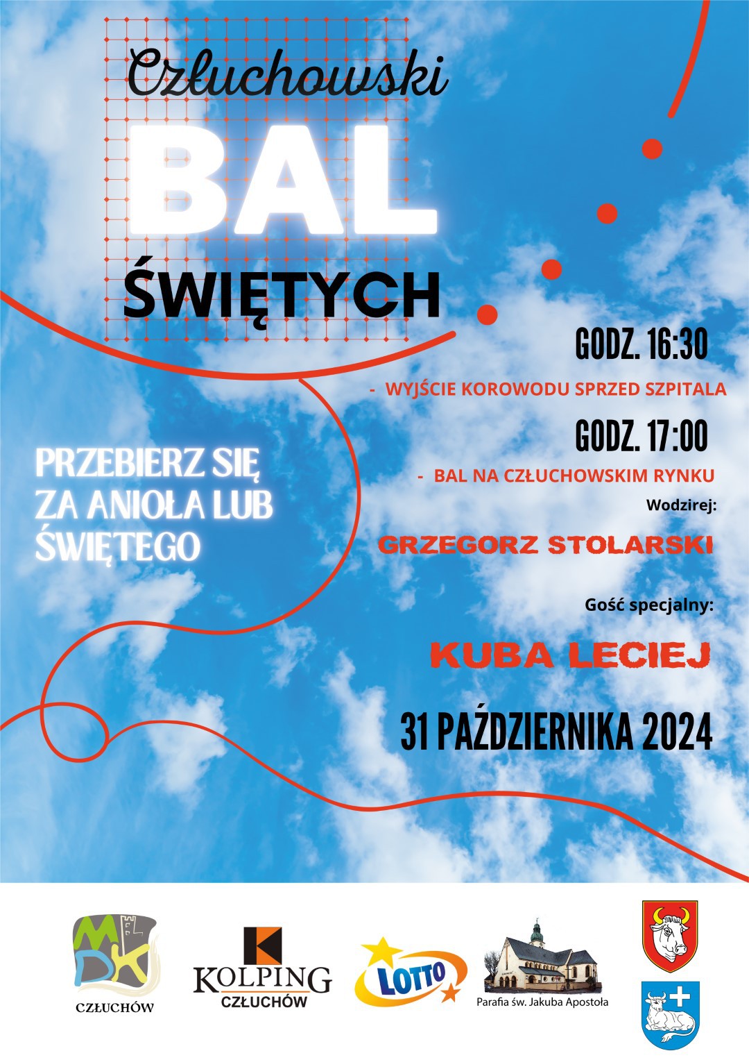 Będą się przebierać za świętych i anioł&oacute;w. Dziś (31.10.) Człuchowski Bal Świętych