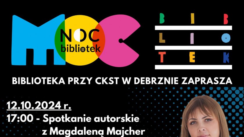 Debrzno będzie gościło autorkę powieści o… Debrznie. Dziś 12.10. spotkanie z Magdaleną Majcher