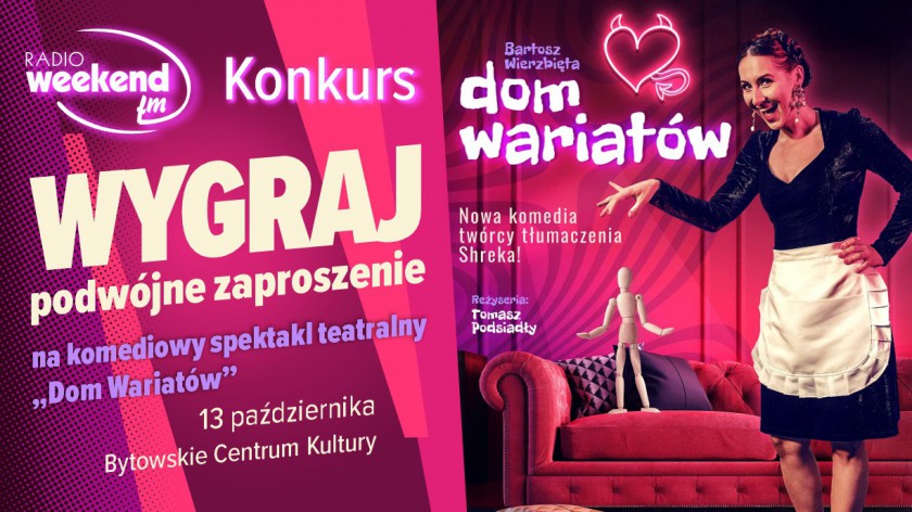 Weekend z komedią. Weź udział w konkursie Weekend FM