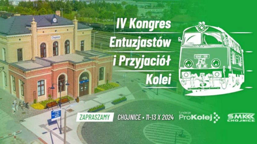 Jutro 13.10 na chojnickim dworcu atrakcje w ramach Kongresu Entuzjastów i Przyjaciół Kolei