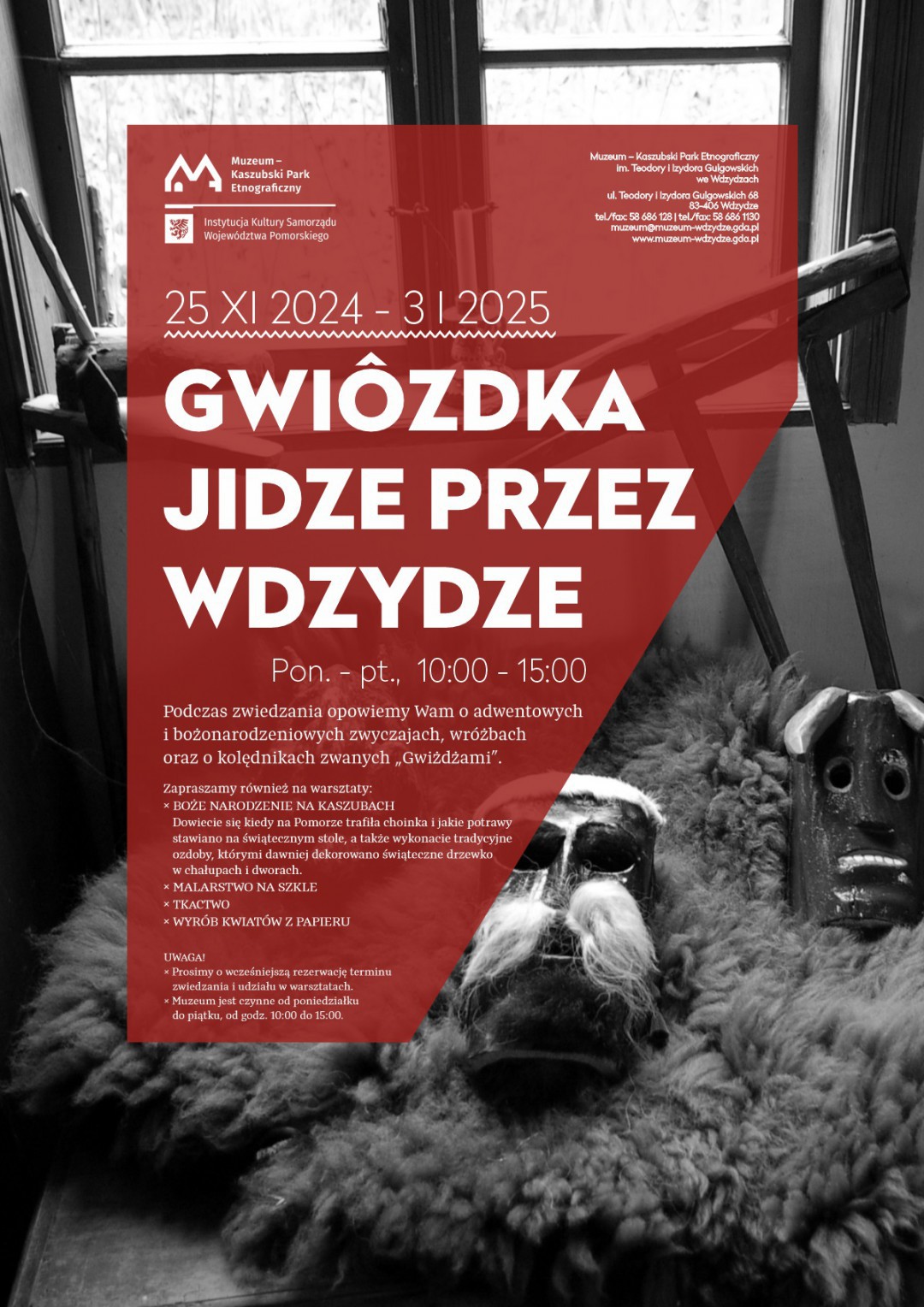 Muzeum we Wdzydzach przygotowało  program edukacyjny "Gwi&ocirc;zdka jidze przez Wdzydze"