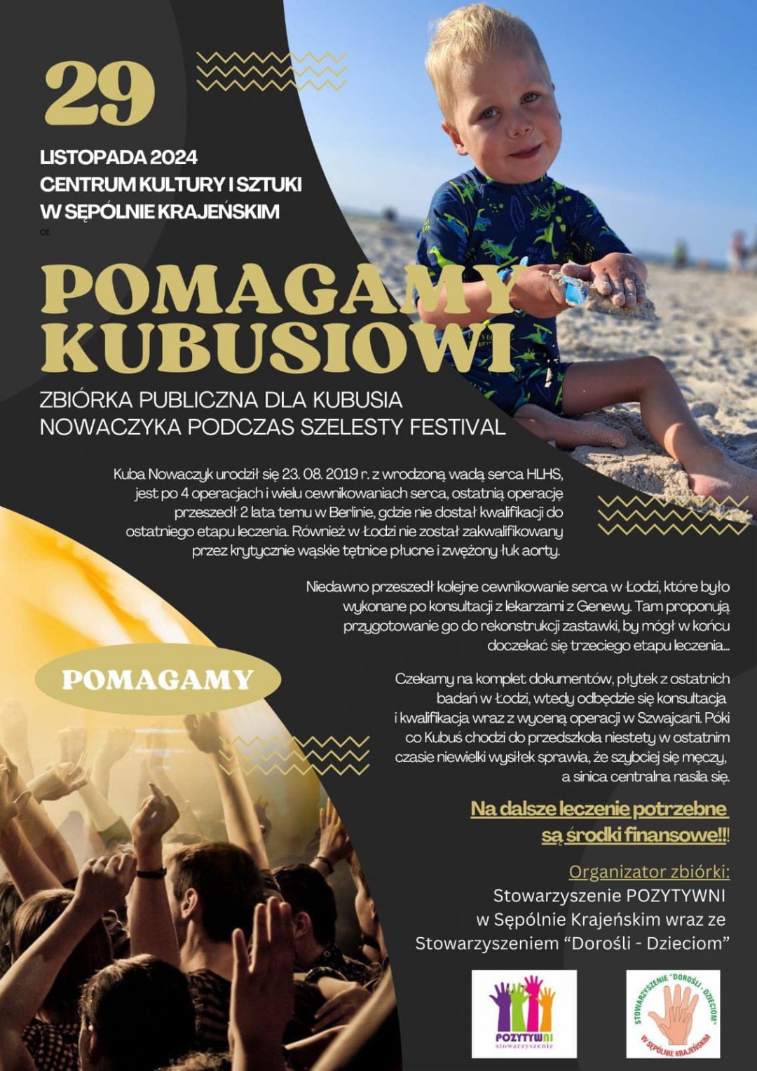 Organizatorzy "Szelest&oacute;w" z Sęp&oacute;lna Krajeńskiego będą podsumowywać dziś (29.11) wrześniową reaktywację festiwalu